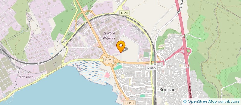 localisation de l'entreprise JC2GM  ROGNAC