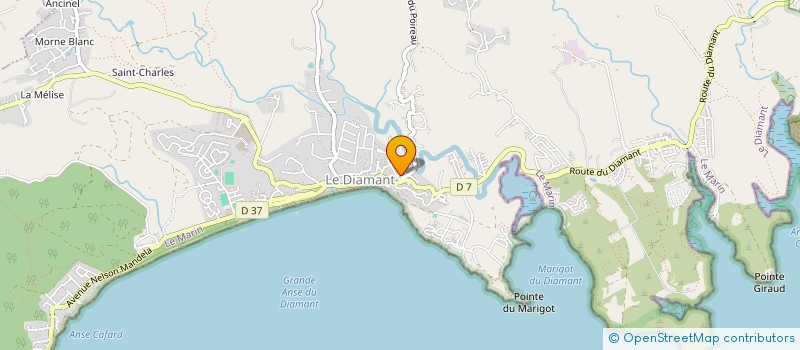 localisation de l'entreprise JC2H  LE DIAMANT