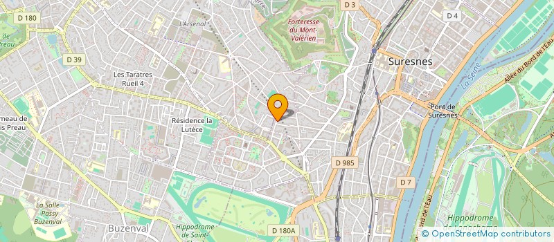 localisation de l'entreprise JC2H à SURESNES
