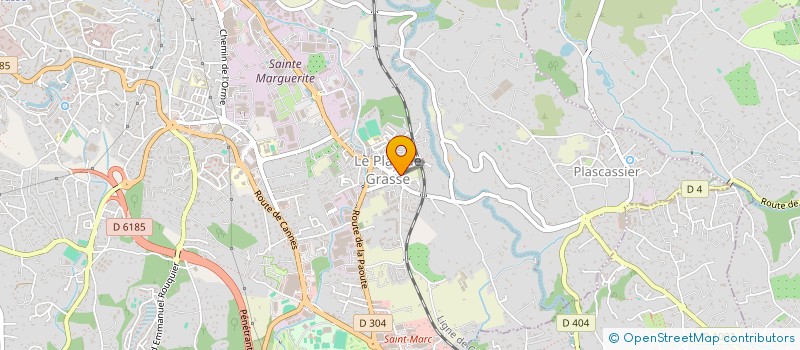 localisation de l'entreprise JC2L à GRASSE