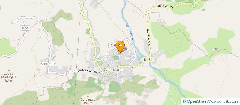 localisation de l'entreprise JC2L à CALENZANA