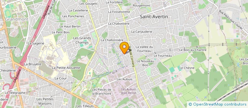 localisation de l'entreprise JC2P HOME  SAINT AVERTIN