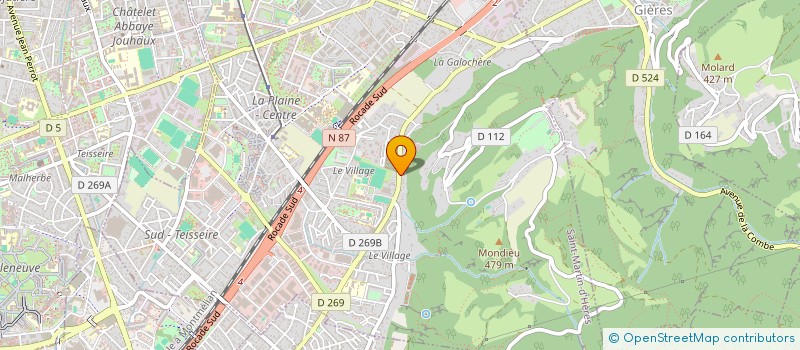 localisation de l'entreprise JC2R  MOIRANS