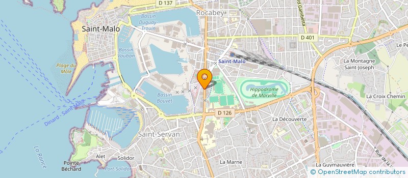 localisation de l'entreprise JC35 CONSEIL  SAINT-MALO