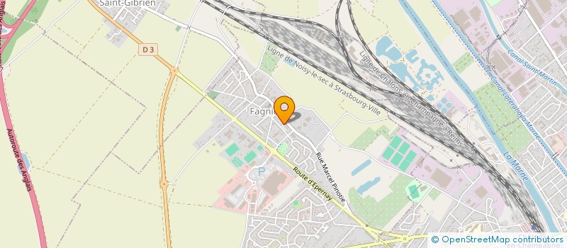 localisation de l'entreprise JC3F  FAGNIERES