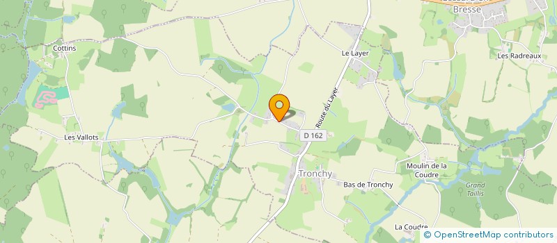 localisation de l'entreprise JC3M  TRONCHY