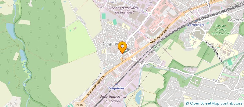 localisation de l'entreprise JC3RS à COIGNIERES