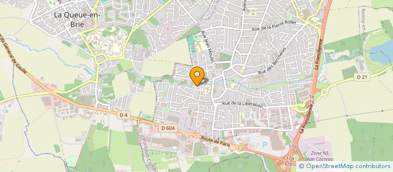 localisation de l'entreprise JC77 CONSULTING à PONTAULT-COMBAULT