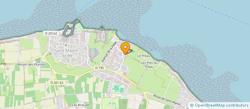 localisation de l'entreprise JCA  SAINT-MARTIN-DE-RE