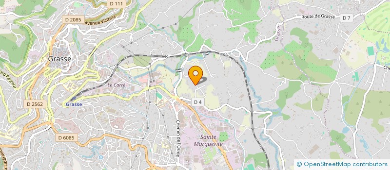 localisation de l'entreprise JCA  GRASSE