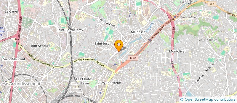 localisation de l'entreprise JCA IMMOBILIER à MARSEILLE