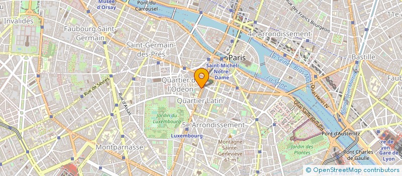localisation de l'entreprise JCA INTERNATIONAL à PARIS