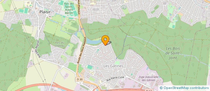 localisation de l'entreprise JCA INVEST  PLAISIR