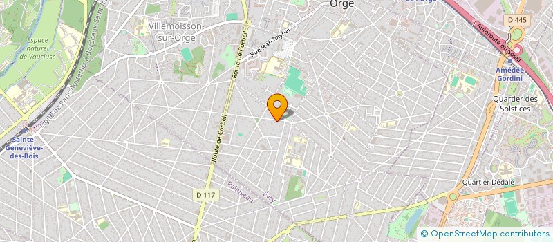 localisation de l'entreprise JCA PARTNERS  MORSANG-SUR-ORGE