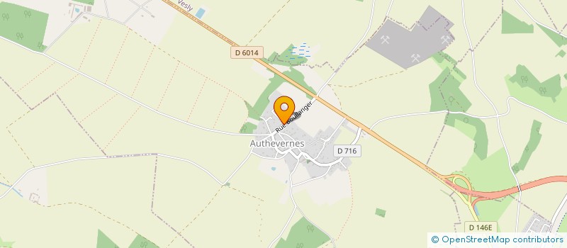 localisation de l'entreprise JCA3D  AUTHEVERNES