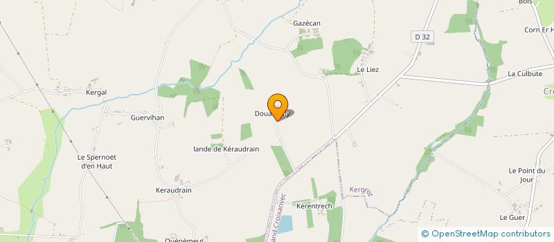 localisation de l'entreprise JCADOUX  KERGRIST