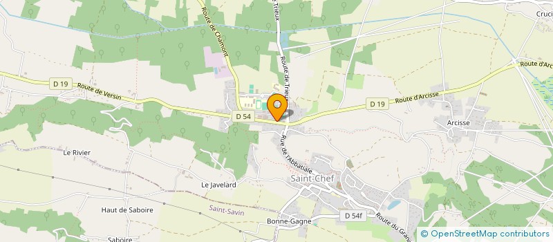 localisation de l'entreprise JCAL  SAINT-CHEF