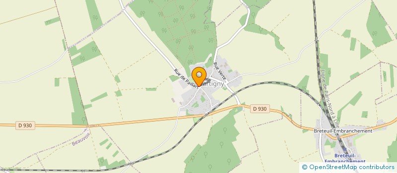 localisation de l'entreprise JCAM  TARTIGNY