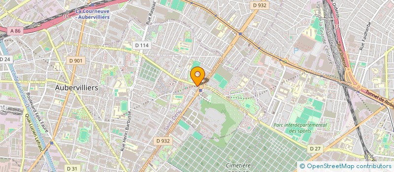 localisation de l'entreprise JCAMAG  AUBERVILLIERS