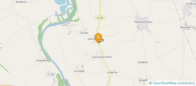 localisation de l'entreprise JCAMP  SAINT-THURIAU