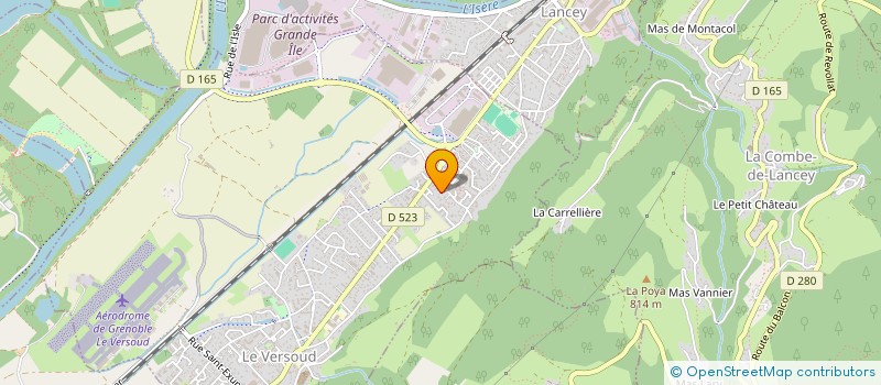 localisation de l'entreprise JCAT  LE VERSOUD