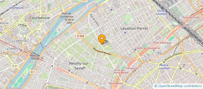 localisation de l'entreprise JCB à NEUILLY-SUR-SEINE