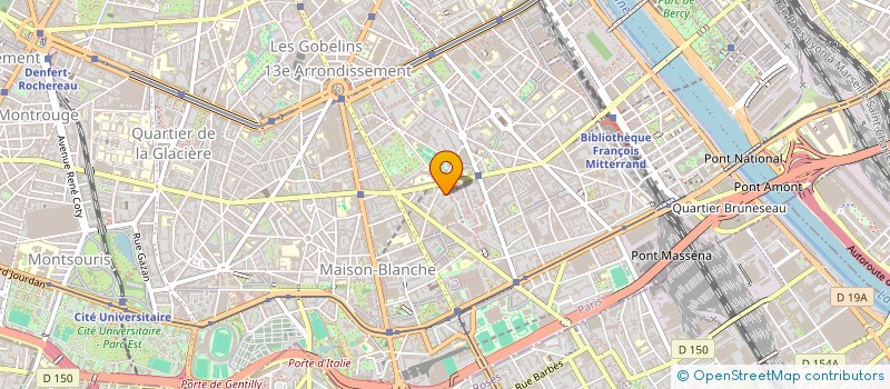 localisation de l'entreprise JCB  PARIS