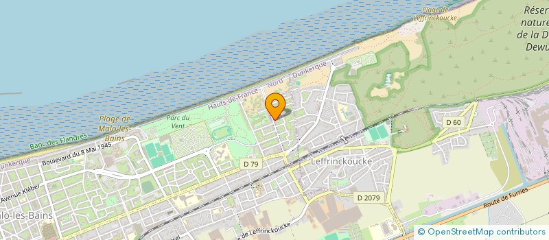 localisation de l'entreprise JCB à DUNKERQUE