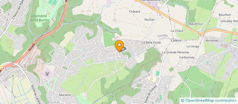 localisation de l'entreprise JCB  BOULIAC