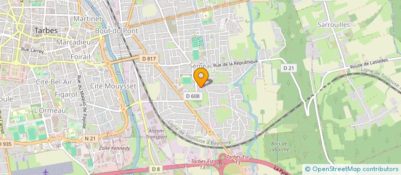 localisation de l'entreprise JCB COMMUNICATION INVEST  SEMEAC