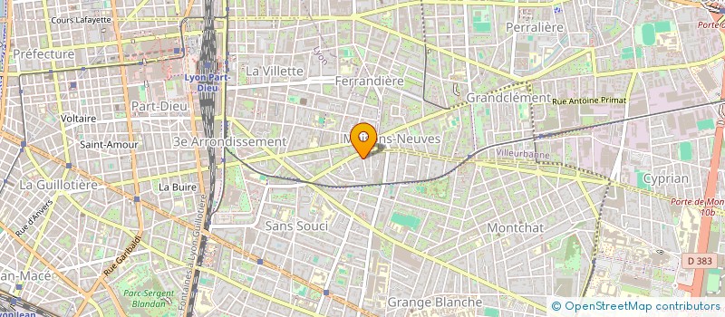 localisation de l'entreprise JCB CONSEIL  LYON