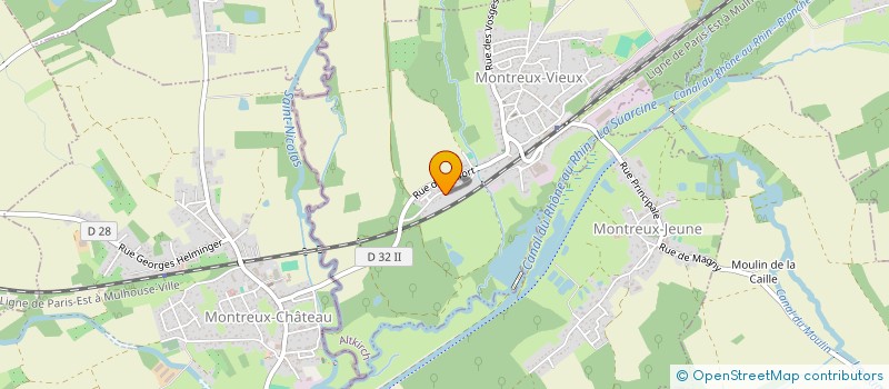 localisation de l'entreprise JCB.CONSULTANT&SUPPORT.  MONTREUX-VIEUX