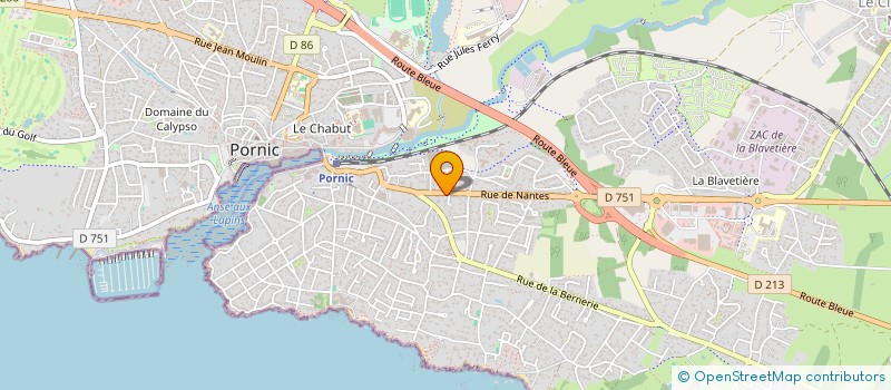 localisation de l'entreprise JCB ET FILS  PORNIC