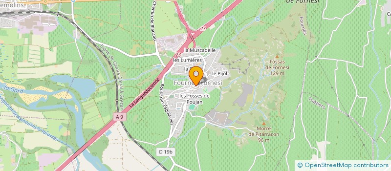 localisation de l'entreprise JCB IMMOBILIER  FOURNES