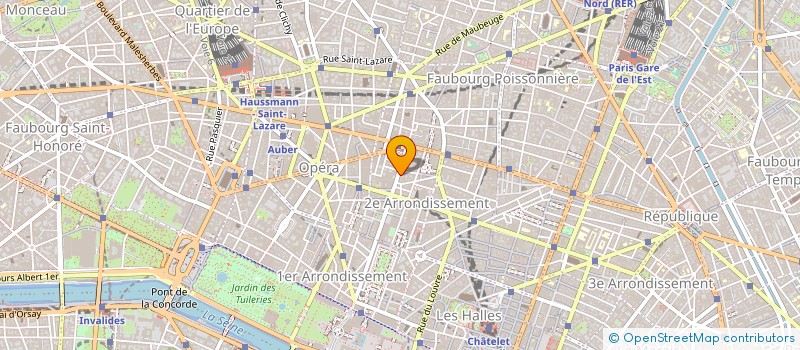 localisation de l'entreprise JCB OPTIONS à PARIS