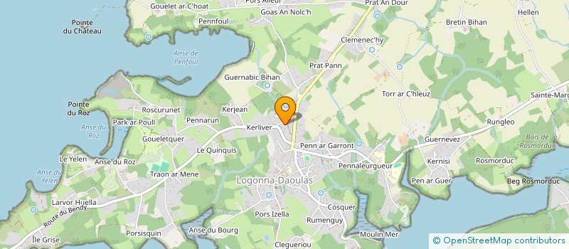 localisation de l'entreprise JCB PATRIMOINE  LOGONNA-DAOULAS