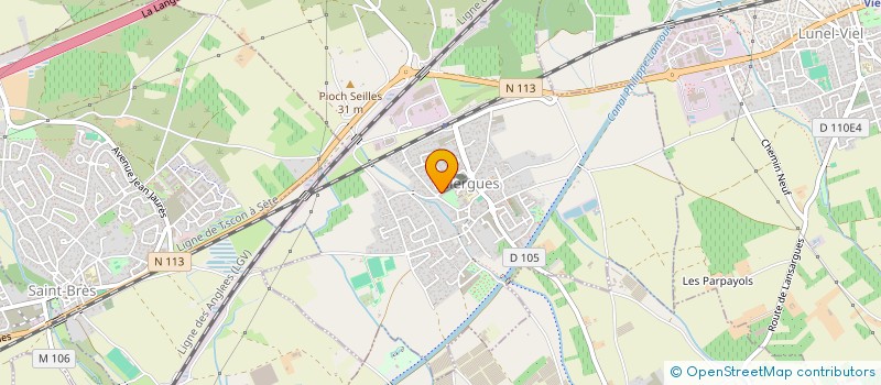 localisation de l'entreprise JCB VALERGUES  VALERGUES