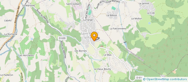 localisation de l'entreprise JCBACSISTANCE  SAINT-PIERRE-LA-PALUD