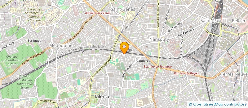 localisation de l'entreprise JCBL à TALENCE