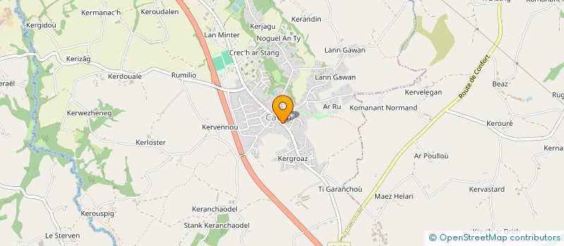 localisation de l'entreprise JCBX CONSEIL  CAVAN