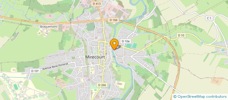 localisation de l'entreprise JCC à MIRECOURT