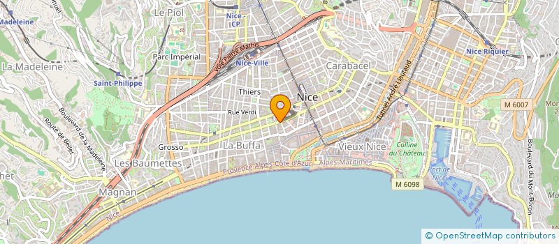 localisation de l'entreprise JCC FLEURAISON à NICE