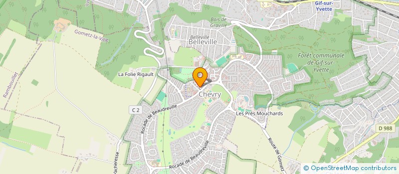 localisation de l'entreprise JCC IMMOBILIER  GIF-SUR-YVETTE