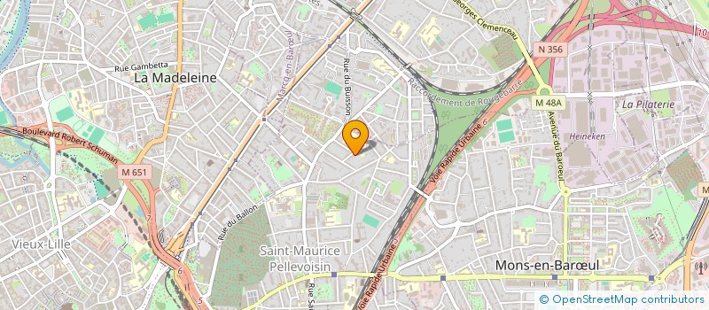 localisation de l'entreprise JCC'INVEST à LILLE