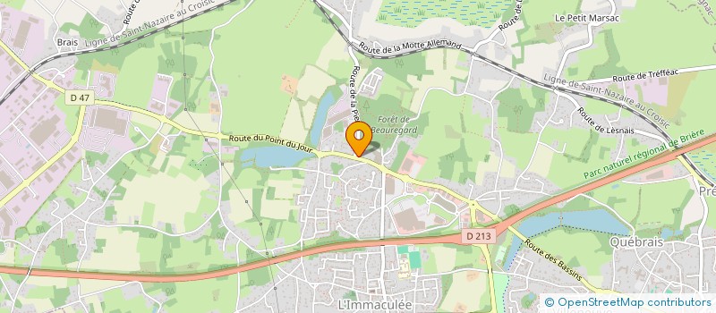 localisation de l'entreprise JCC INVEST  SAINT-NAZAIRE