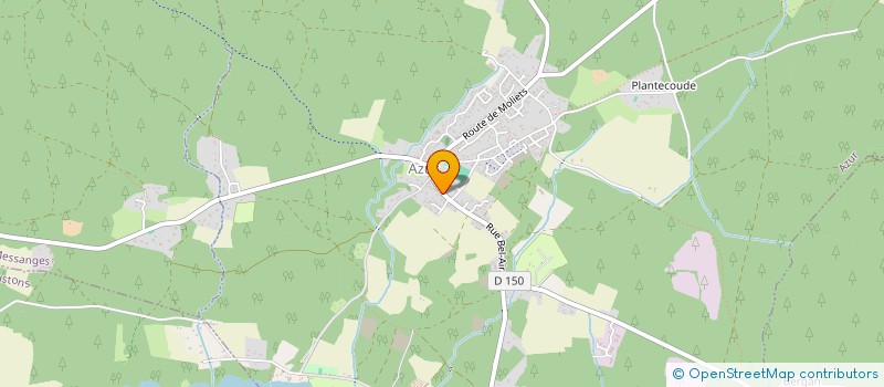 localisation de l'entreprise JCC2  VIEUX-BOUCAU-LES-BAINS