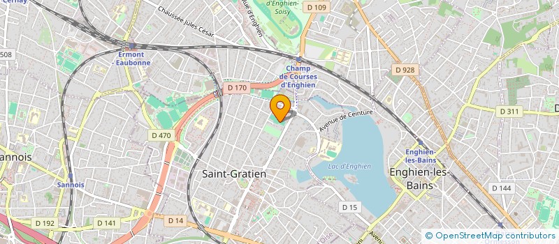 localisation de l'entreprise JCCD  SAINT-GRATIEN