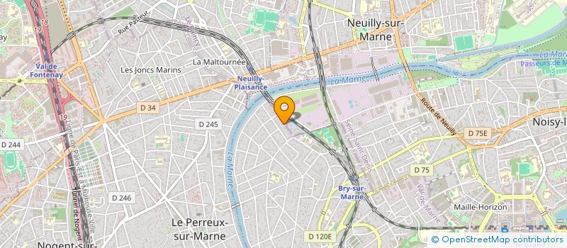 localisation de l'entreprise JCCG à BRY-SUR-MARNE