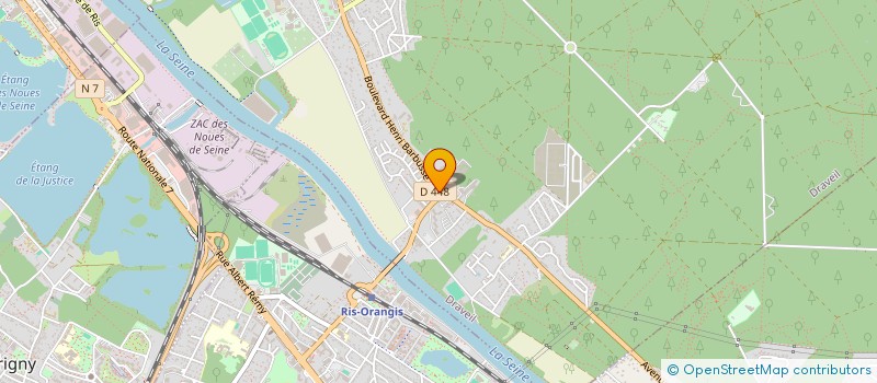 localisation de l'entreprise JCCOM à DRAVEIL