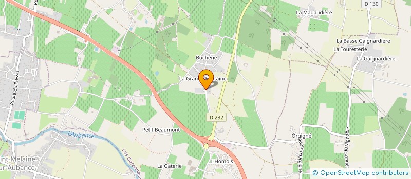 localisation de l'entreprise JCCSCI  LES GARENNES SUR LOIRE